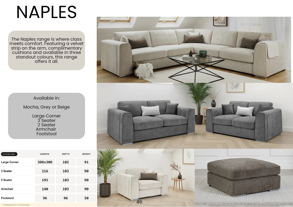 Naples Sofa Collection BH