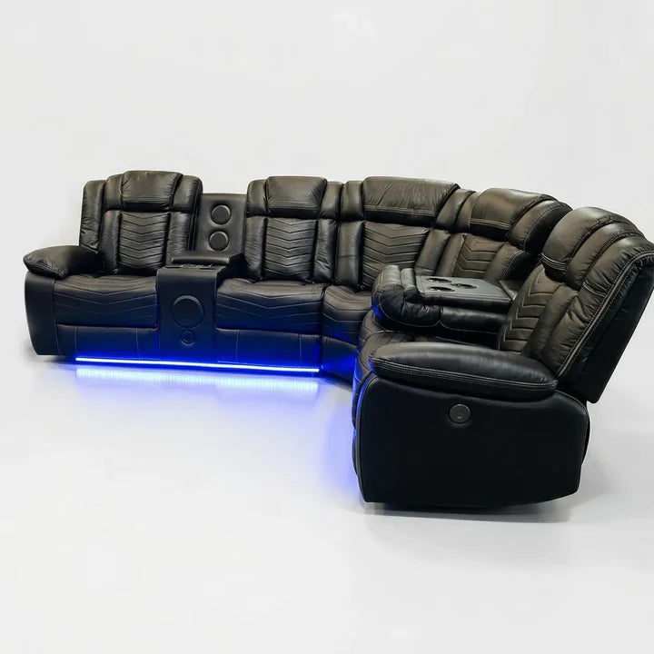 Michigan corner smart electric recliner sofa