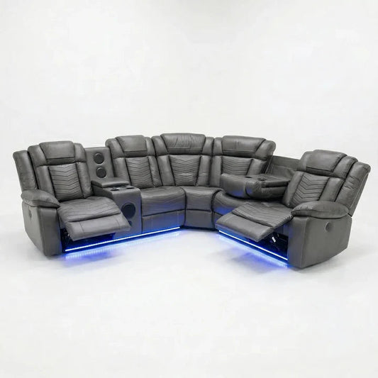 Michigan corner smart electric recliner sofa