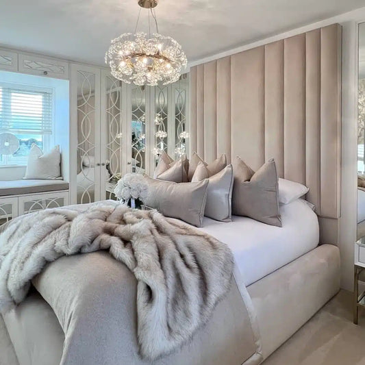 Allure upholstered bed frame