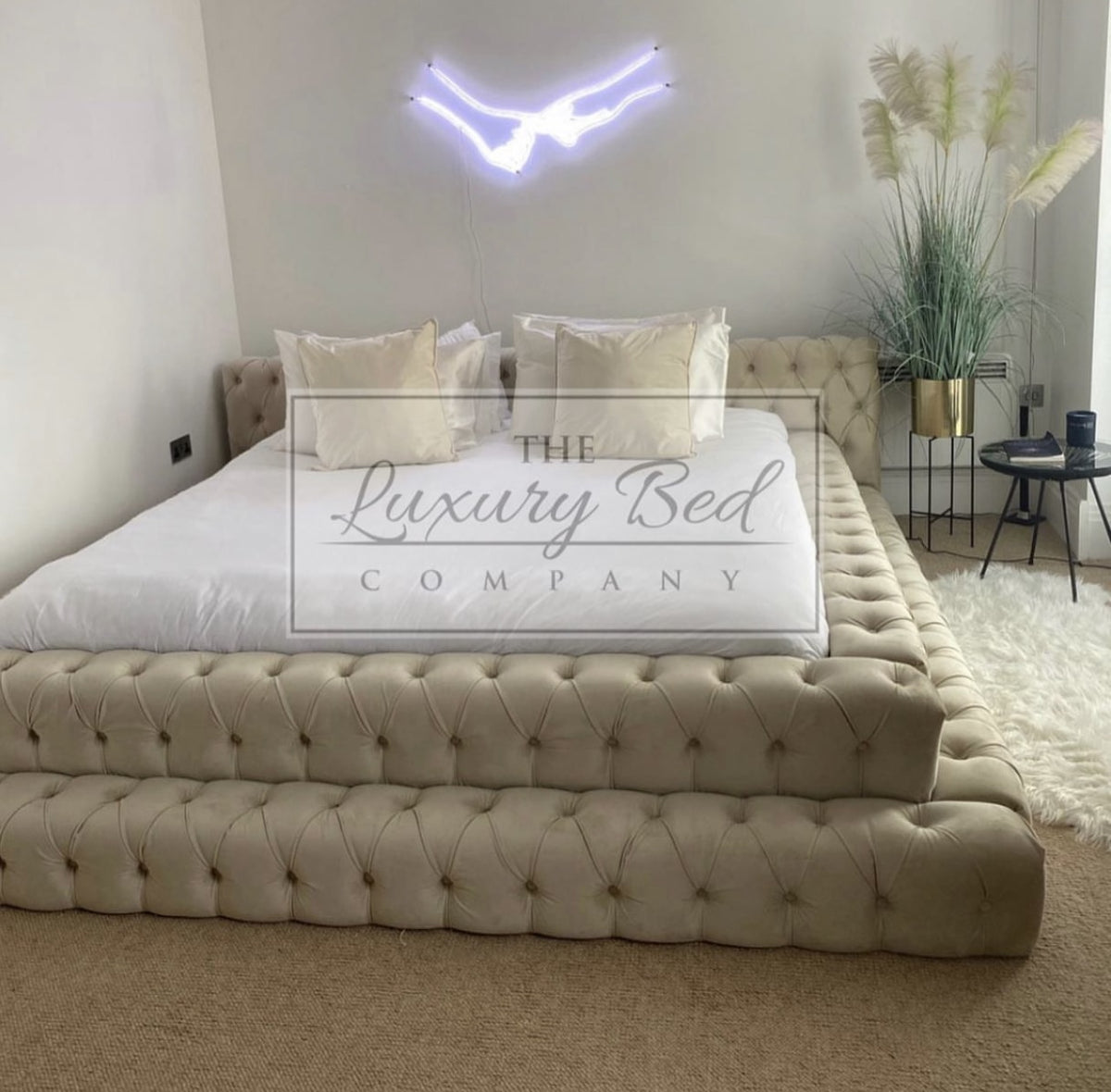 Ari Upholstered Bed Frame TLBC