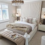 Ava Grace Upholstered Bed Frame TLBC