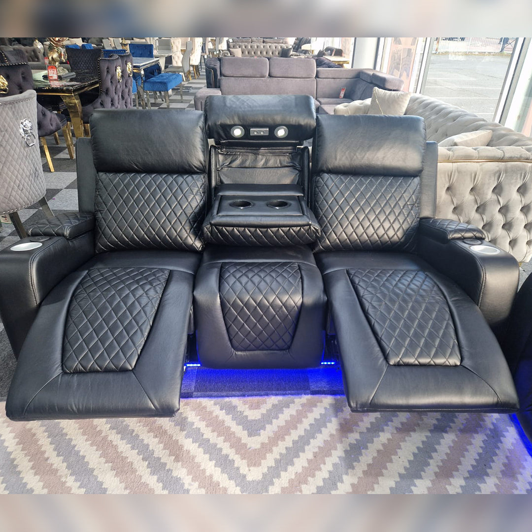 Florida 3+2 electric recliner sofa set