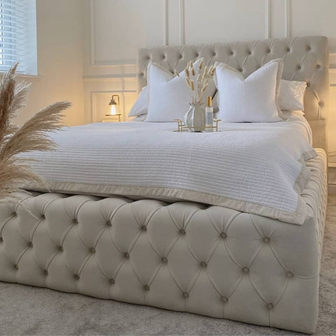 Celine Upholstered Bed Frame TLBC