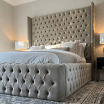 Charlie Upholstered Bed Frame TLBC