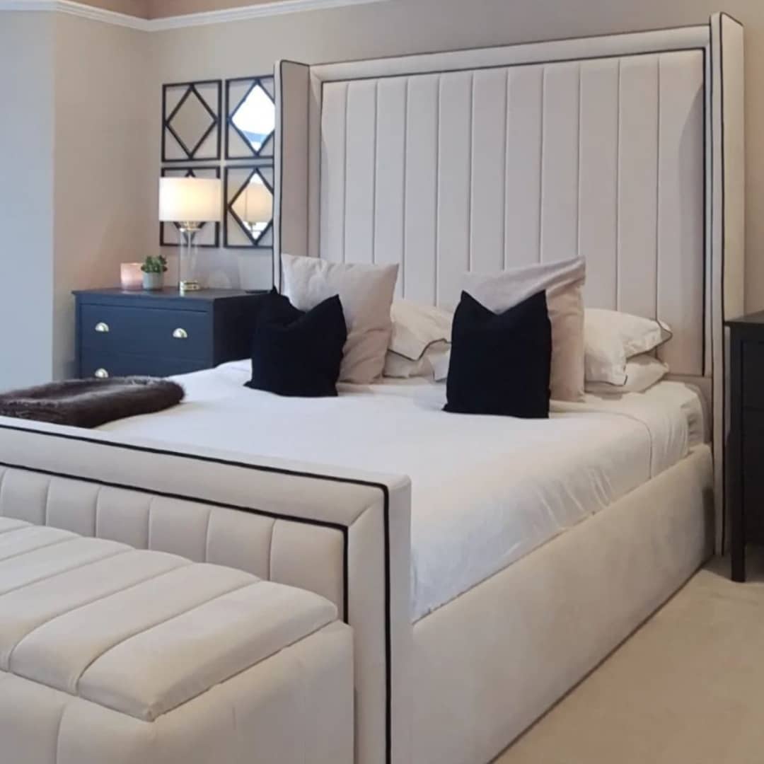 Ivy Upholstered Bed Frame TLBC