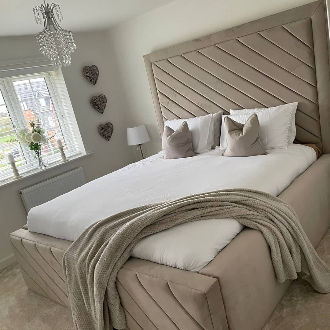 Lottie Upholstered Bed Frame TLBC