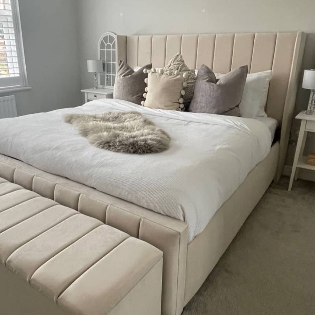 Lyla Louise Upholstered Bed Frame TLBC