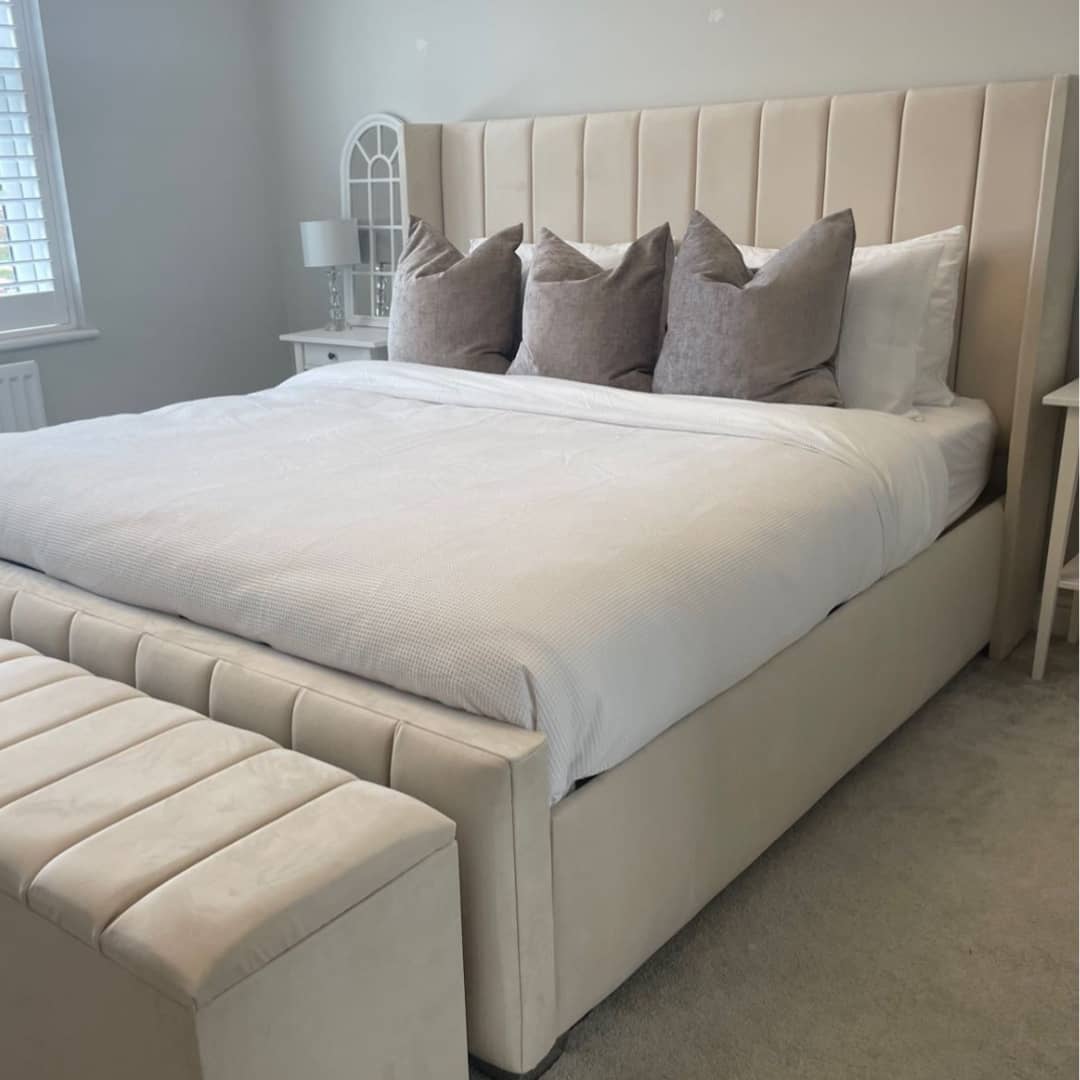 The Luxury Bed Company Lyla Louise Upholstered Bed Frame