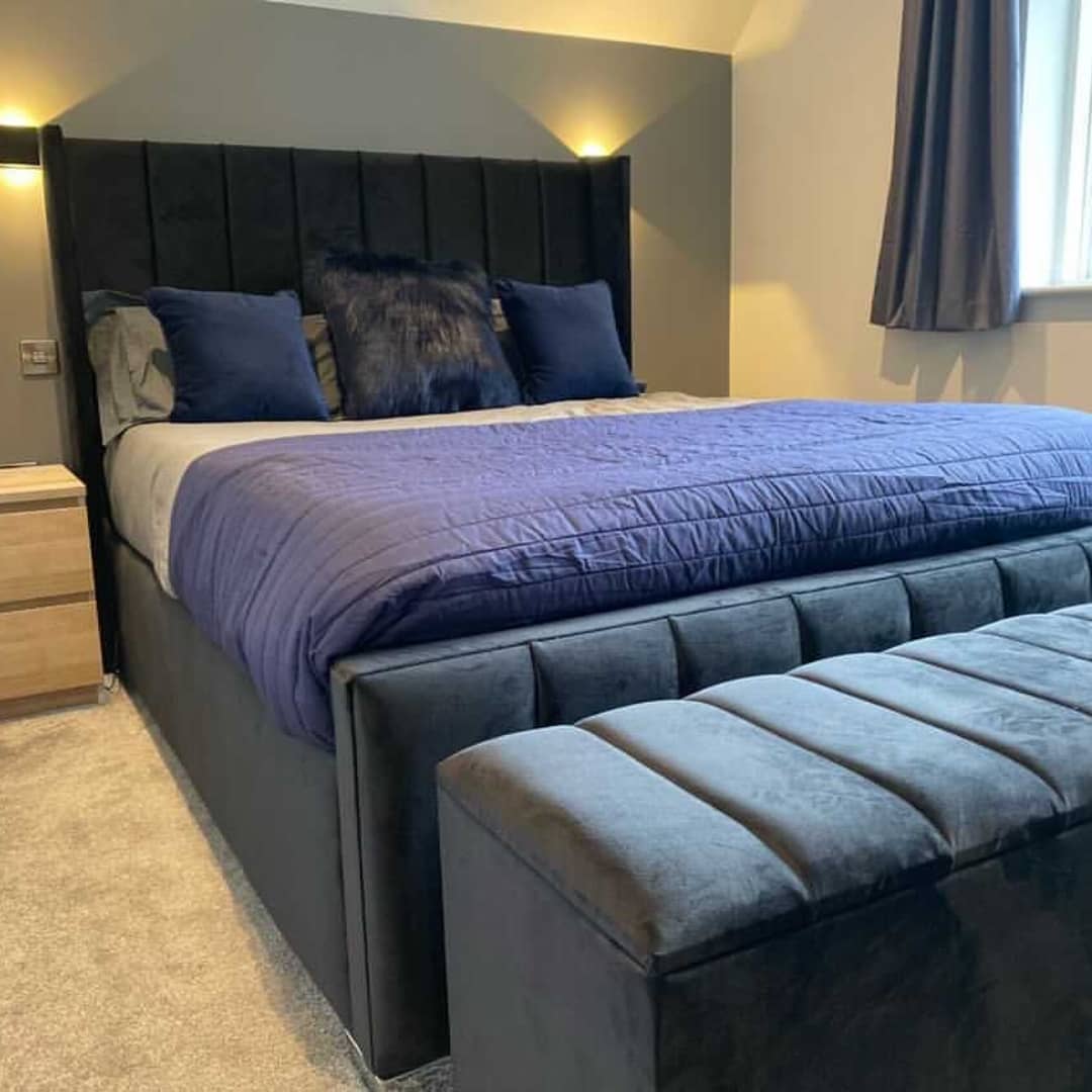 The Luxury Bed Company Lyla Louise Upholstered Bed Frame