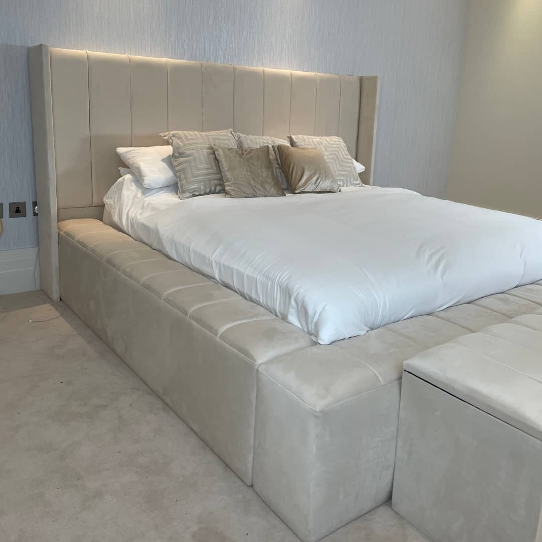 The Luxury Bed Company Lyla Superior Upholstered Bed Frame