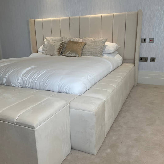 The Luxury Bed Company Lyla Superior Upholstered Bed Frame