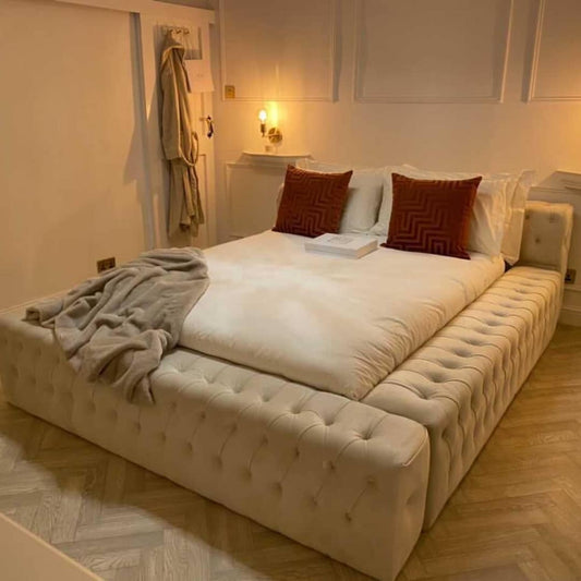 TLBC-UK Manhattan Chesterfield Low Bed Frame