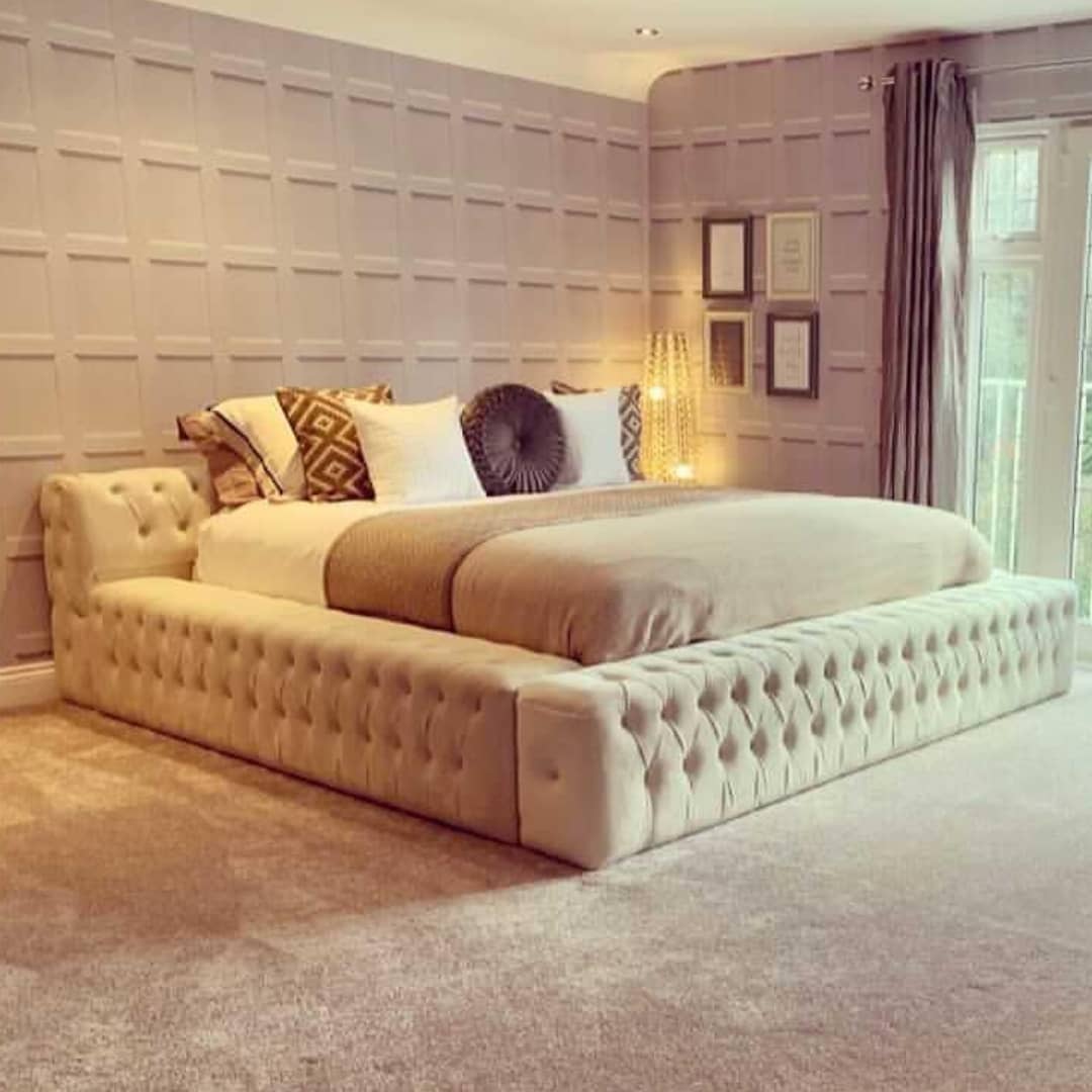 TLBC-UK Manhattan Chesterfield Low Bed Frame