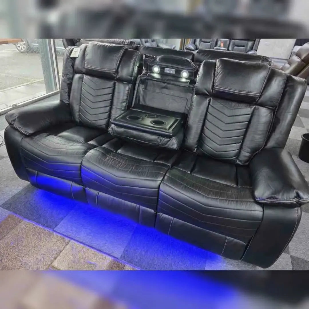Michigan 3 seater smart electric recliner sofa