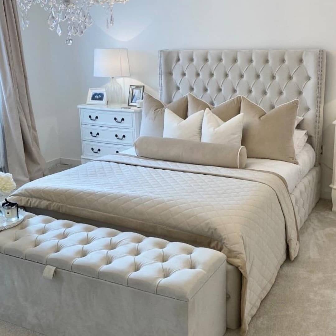 The Luxury Bed Company Roselyn Upholstered Bed Frame