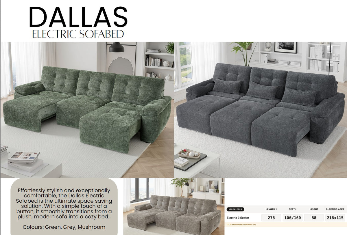Dallas Electric Sofabed BH