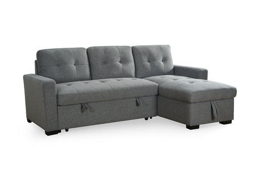 Alder Universal Corner Sofabed Grey BH