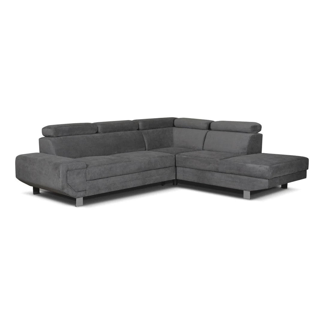 Arctic grey corner sofa bed