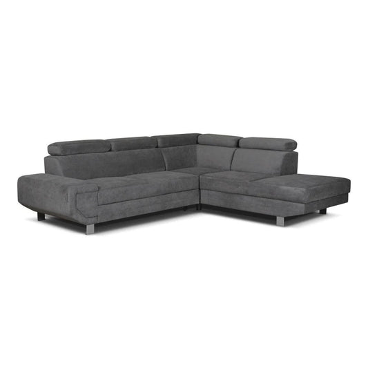 Arctic grey corner sofa bed