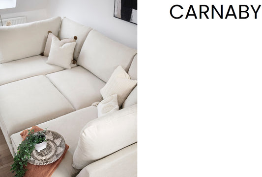 Carnaby Boucle Fabric Sofa