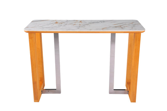 Engelberg cream and gold bar table