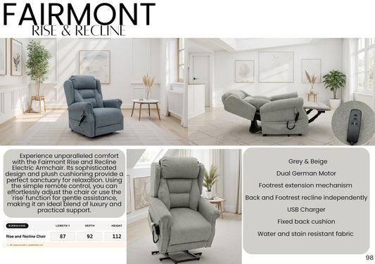 Fairmont Rise & Recline