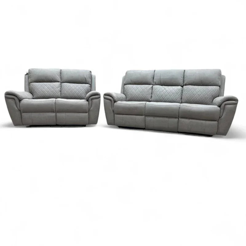 Florence 3+2 electric fabric recliner sofa set