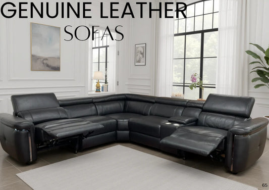 Genuine Leather Sofa