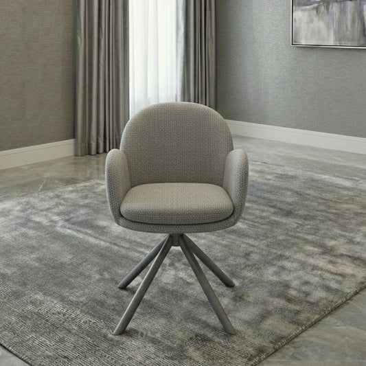 Gstaad grey dining chair
