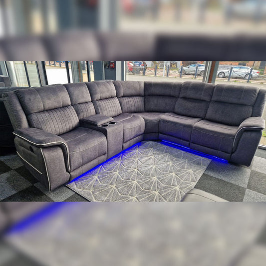 Hannah Corner Music electric recliner sofa with speakers