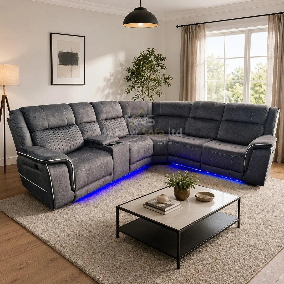 Hannah Corner Music electric recliner sofa with speakers