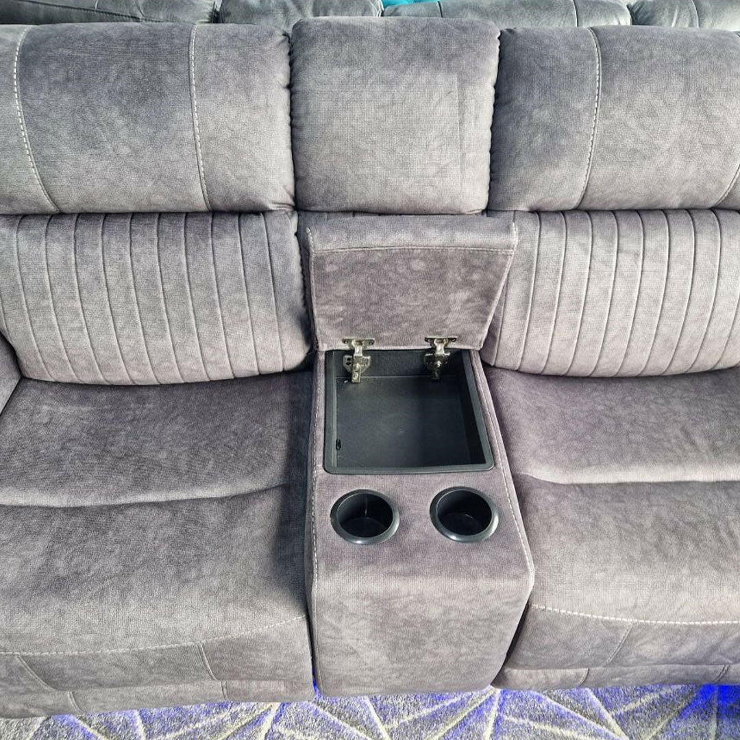 Hannah Corner Music electric recliner sofa with speakers
