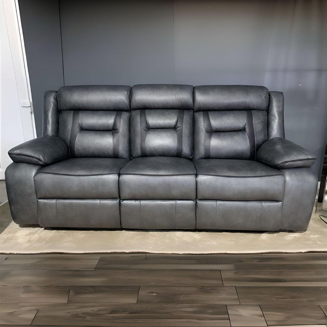 Nova 3+2 electric recliner leather sofa set