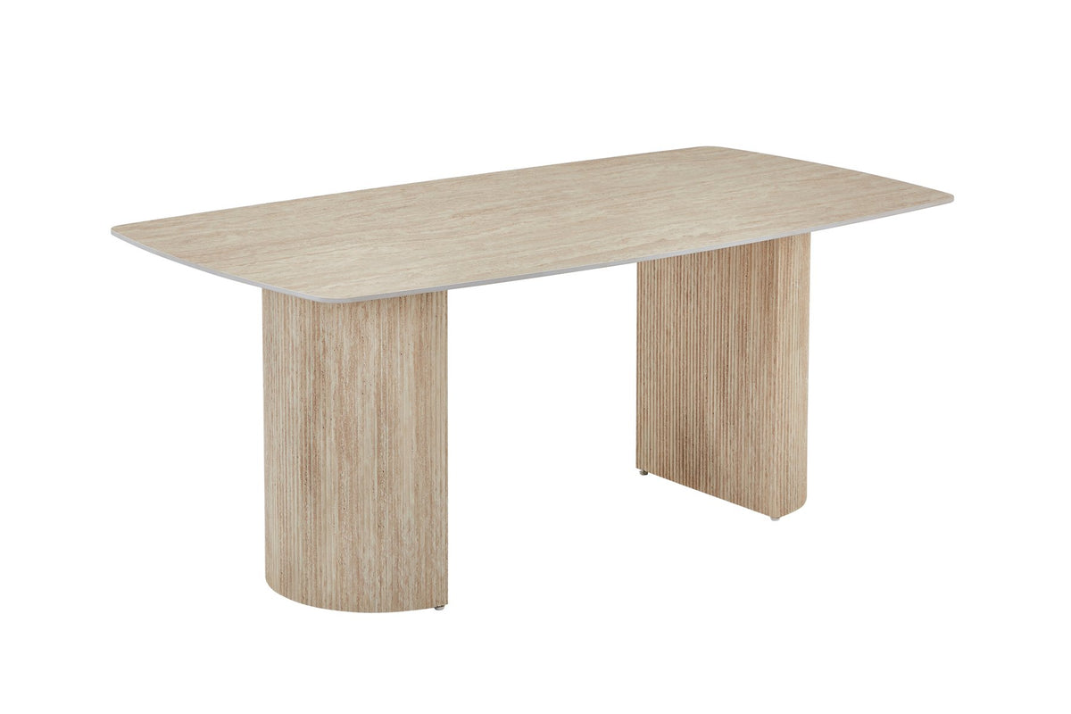 Olympia cream dining table