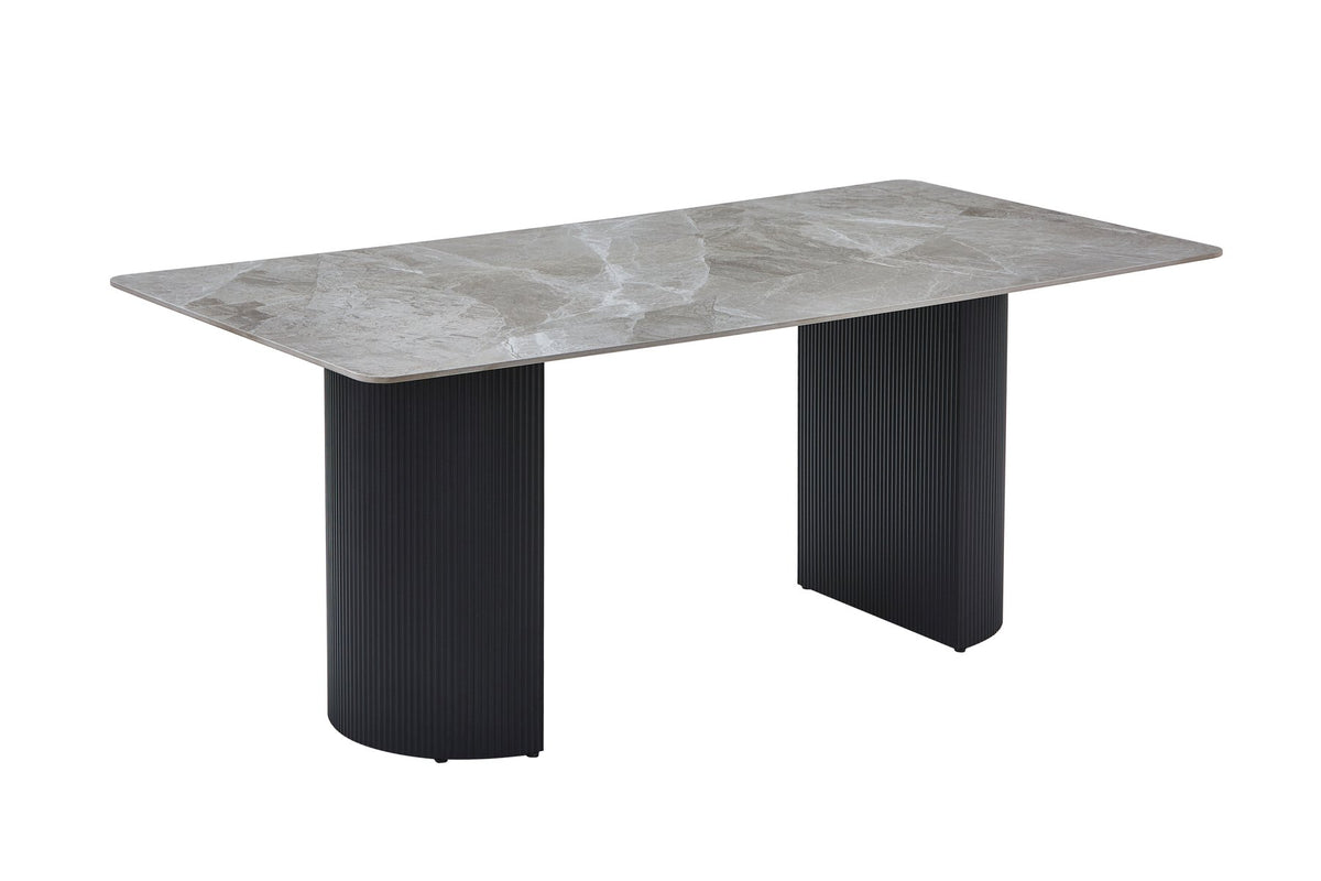 Olympia grey dining table