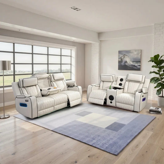 Osman 3+2 smart electric recliner sofa set