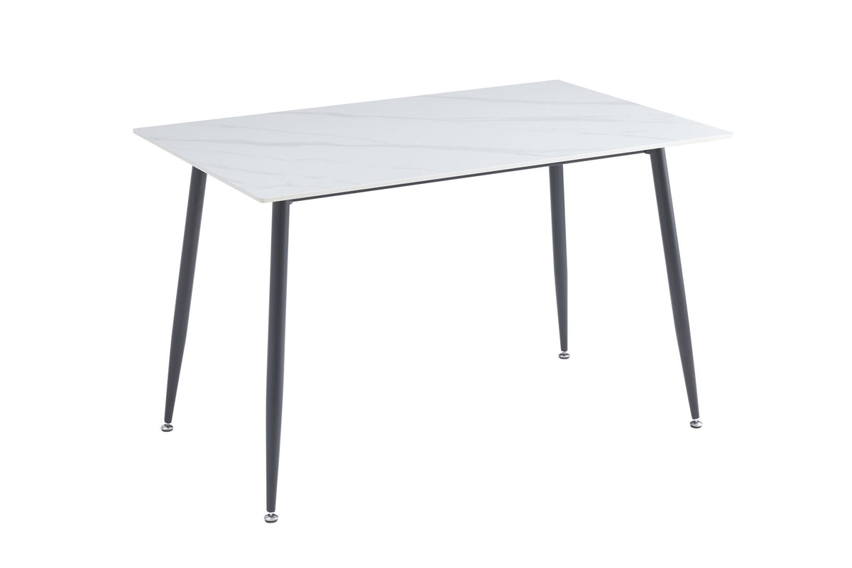 Oxford white ceramic dining table