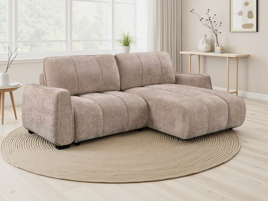 Portland Universal Corner Sofabed Beige BH