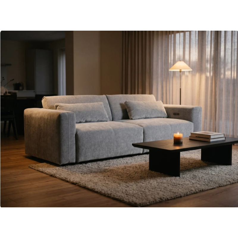 Prescott Grey Electric Sofabed BH