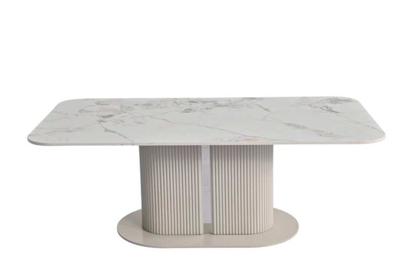 Sydney cream ceramic coffee table
