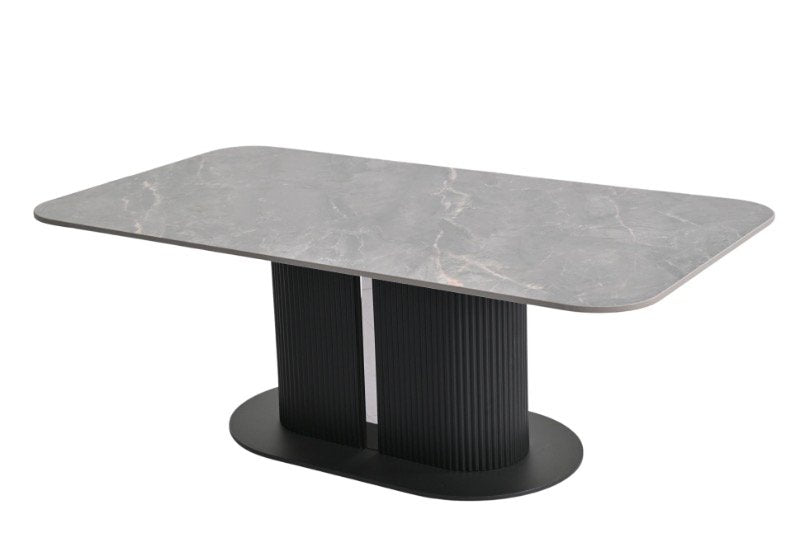 Sydney grey ceramic coffee table