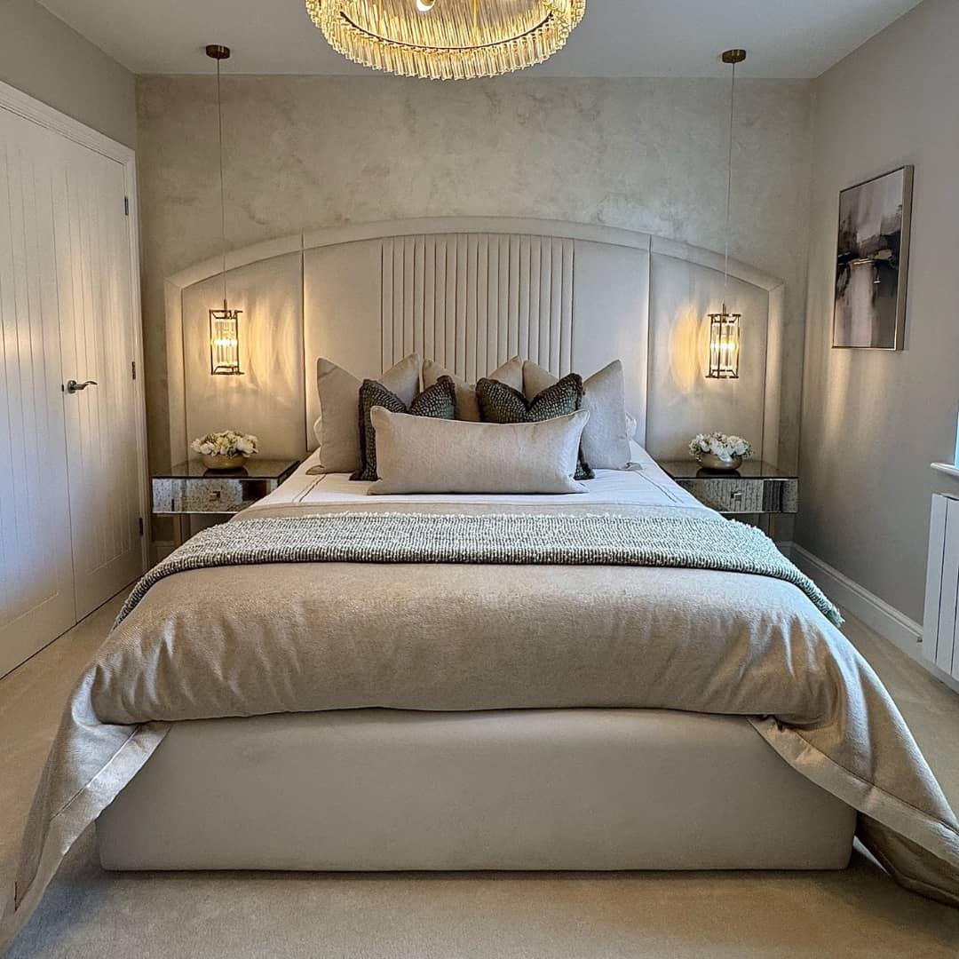 The Luxury Bed Company Marseille Upholstered Bed Frame