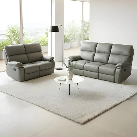 Valencia 3+2 leather recliner sofa set